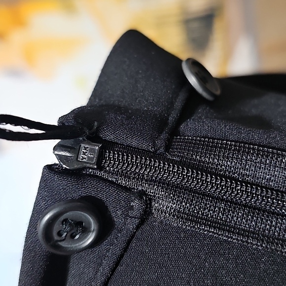 Vestimenta Italy‎ Black Straight-Leg Trousers Pants Size 26 - Picture 4 of 5